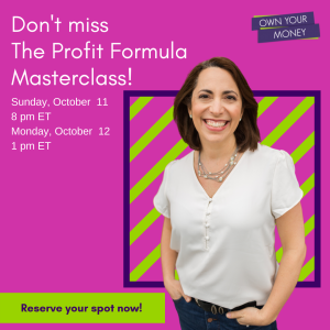 The Profit Formula Masterclass Social Media- Oct 2020